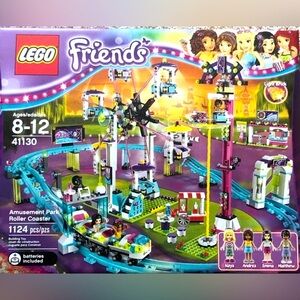 Lego Friends Amusement Park Roller Coaster